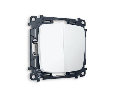 Купить Комплект механизма 2-кл выключателя Ambrella Volt Omega MO123010 Комплект механизма 2-кл выключателя Ambrella Volt Omega MO123010