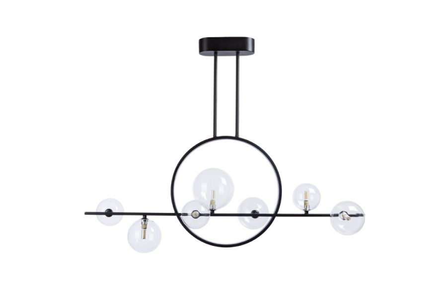 Потолочная люстра Arte Lamp Saturn A7791SP-59BK