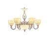 Подвесная люстра Bohemia Ivele Crystal Florence 71403P/6/175 NW P1 U Rose FA10S