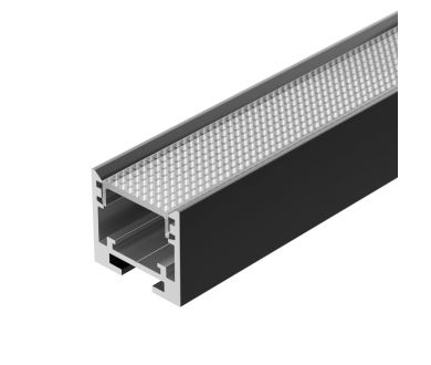 Алюминиевый профиль Arlight SL-Line-2522-2500 Black 033737
