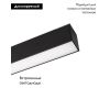 Трековый магнитный светильник Arlight MAG-FLAT-45-L605-18W Warm3000 (BK, 100 deg, 24V, DALI) 046584