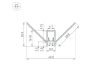 Алюминиевый профиль Arlight DECORE-S6-EXT-COMFORT-2000 ANOD внешний 043162