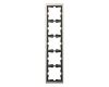 Рамка 5-постовая Schneider Electric Merten D-Life MTN4050-6550