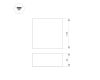Встраиваемый светильник Arlight DL-GRIGLIATO-S90x90-12W Day4000 (WH, 90 deg, 230V) 038335(1)