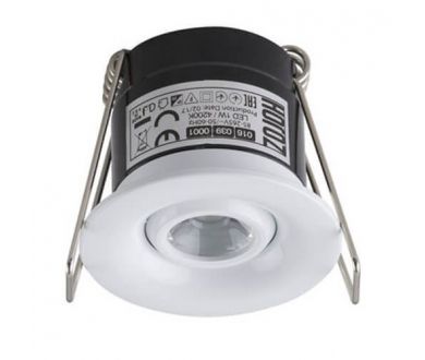 Встраиваемый светодиодный светильник Horoz Silvia 1W 4200К белый 016-039-0001 HRZ00002306