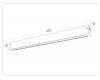 Трековый магнитный светильник Ambrella Light Magnetic 220V GL1314