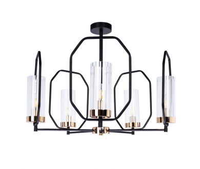 Потолочная люстра Arte Lamp Celaeno A7004PL-5BK
