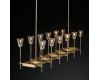 Подвесная люстра ImperiumLoft RH Torche De Verre 74929-22