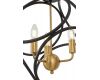 Подвесная люстра Lumina Deco Casai LDP 1243-3 BK+MD