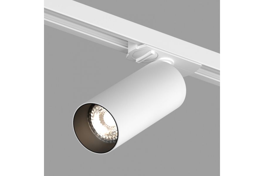 Трековый однофазный светильник Denkirs Scope DK6060-BW+WH