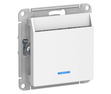 Выключатель карточный 10А, без задержки времени, механизм Systeme Electric AtlasDesign ATN000167