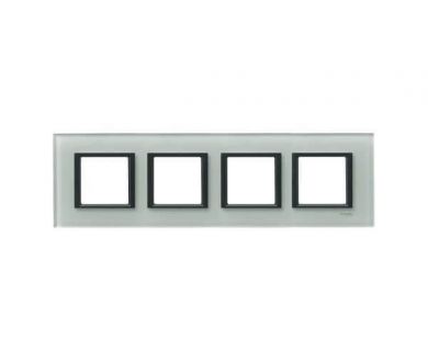 Рамка 4-постовая Schneider Electric Unica Class MGU68.008.7C3