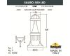 Садовый светильник Fumagalli Sauro D15.553.000.AXD1L.CRB