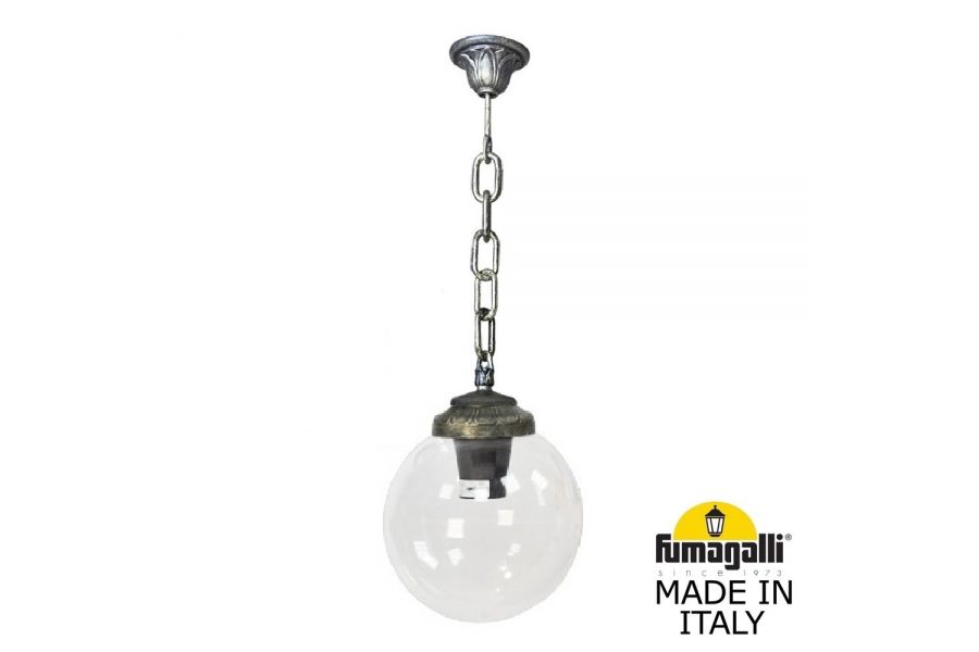 Уличный подвесной светильник Fumagalli Globe 250 G25.120.000.BXF1R