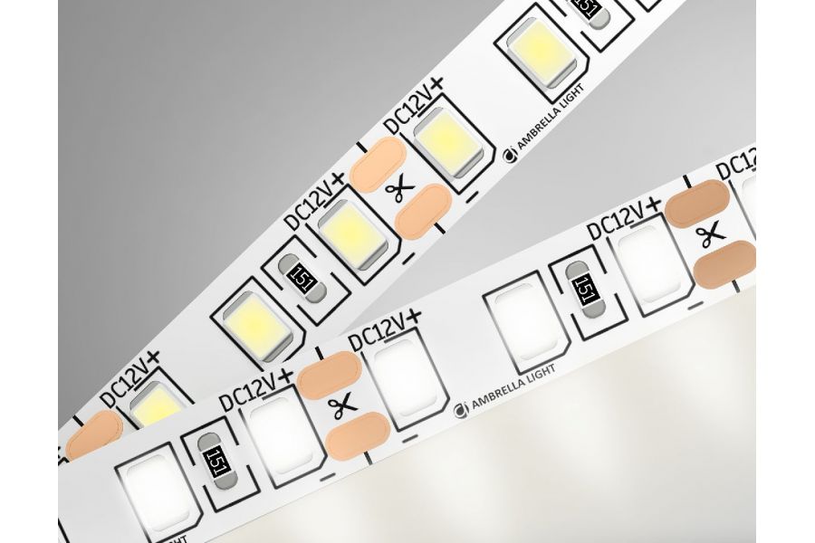 Светодиодная лента Ambrella Light LED Strip 12В 2835 9,6Вт/м 4500K 5м IP20 GS1102