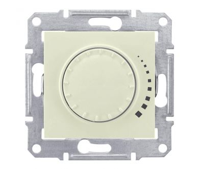 Диммер поворотный емкостный проходной Schneider Electric Sedna 60-500W SDN2200547