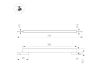Трековый магнитный светильник Arlight MAG-MICROCOSM-FLAT-L300-8W Warm3000 (BK, 100 deg, 24V) 043271
