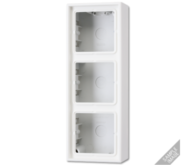 Коробка трехместная Jung LS583ASW