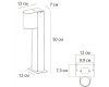 Ландшафтный светильник Arte Lamp Compass A3102FN-1BK