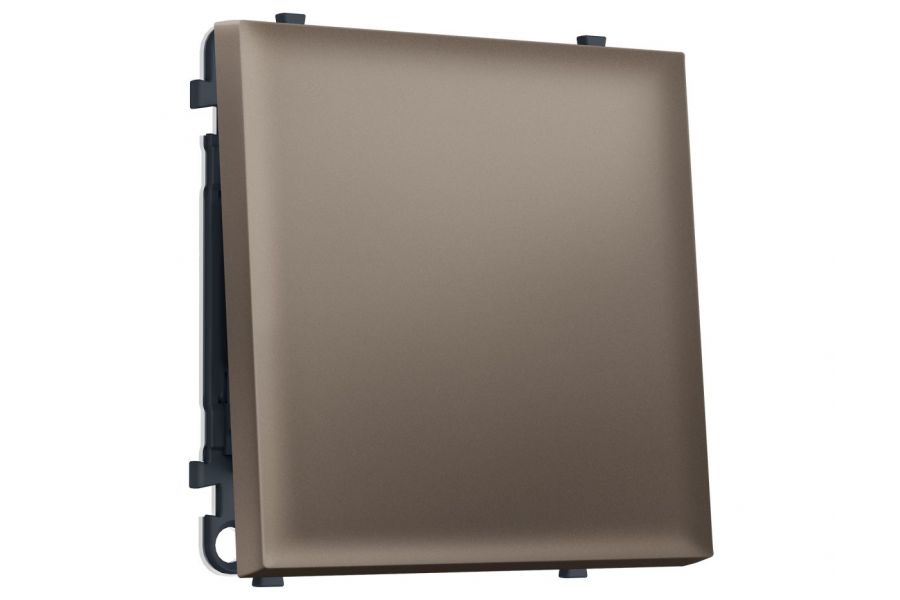 Комплект механизма 1-кл выключателя SIGMA Темная бронза матовый 10A-250V QUANT PRO Ambrella Volt MS631010 (SP6310, PR101)