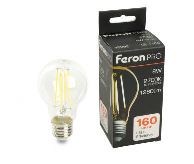 Светодиодная лампа Feron LB-1108 E27 8W 2700K 48892
