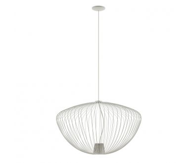 Подвесной светильник Nowodvorski Pumpkin L Silk Gray 11251