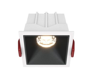 Купить Встраиваемый светильник Maytoni Technical Alfa LED DL043-01-10W3K-SQ-WB Встраиваемый светильник Maytoni Technical Alfa LED DL043-01-10W3K-SQ-WB