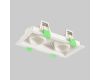 Встраиваемый светильник Crystal Lux CLT 069C2 WH