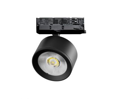Трековый трехфазный светильник Quattro LED с адаптером Lightstar Alta Pro A5537QT