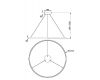 Подвесной светильник Maytoni Rim MOD058PL-L65BSK