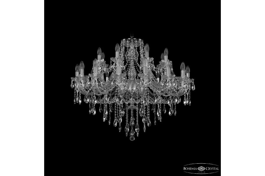 Подвесная люстра Bohemia Ivele Crystal 1415/16+8/360 Ni