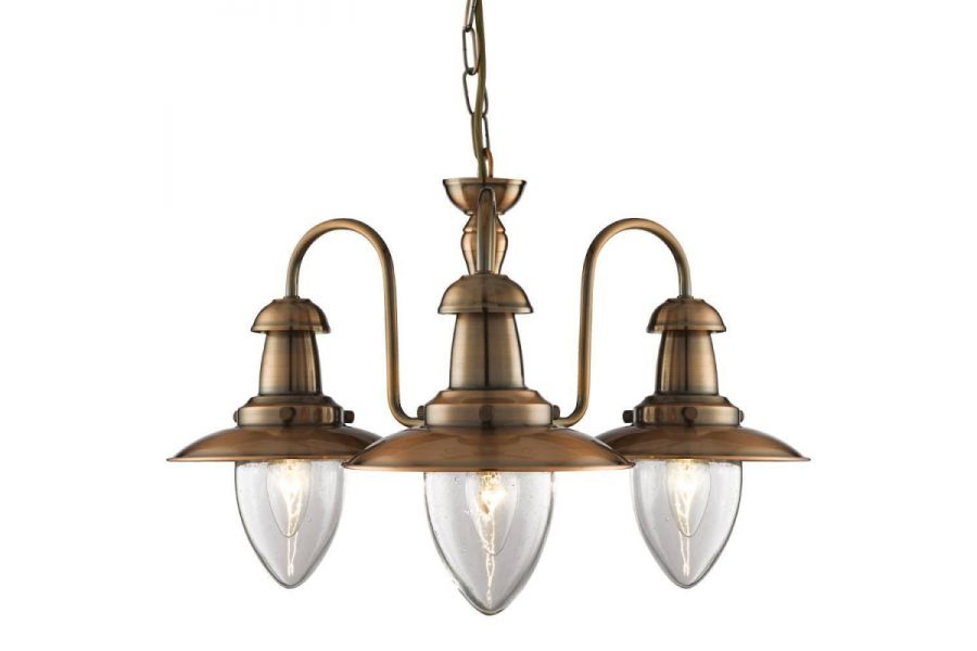 Подвесная люстра Arte Lamp Fisherman A5518LM-3RB