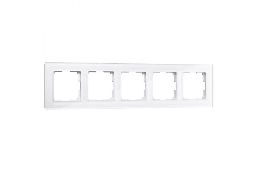 Рамка на 5 постов Werkel Favorit белый W0051101 4690389160080