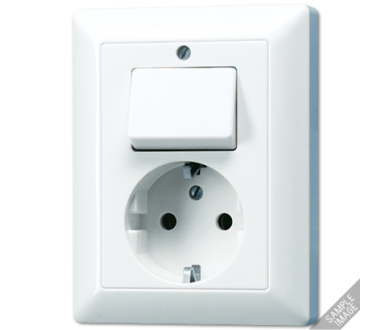 Розетка штепсельная Schuko Jung AS5576EU