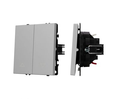 Механизм выключателя управления шторами Arlight SWT-NOBE-MKR2-SFPL-IS (230V, 10A) (Никель) 059435