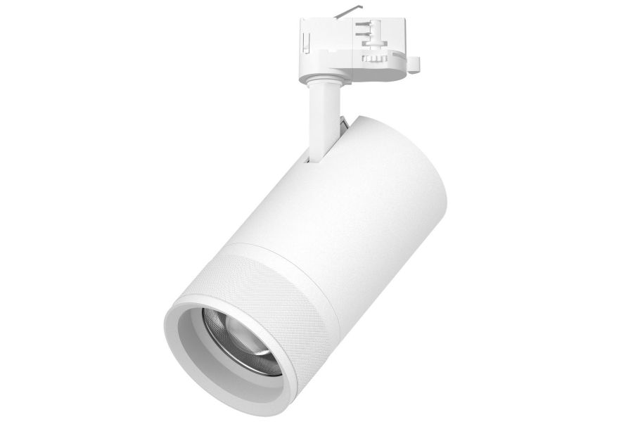 Трековый трехфазный светильник Quattro 20-55G с адаптером Lightstar Canno Pro C4406QT (304406 + 594006)