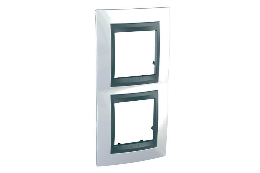 Рамка 2-постовая вертикальная Schneider Electric Unica Top MGU66.004V.292
