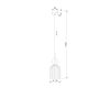 Подвесной светильник TK Lighting 11039 Sophia Cognac a071822