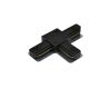 Коннектор T-образный Escada Prima TRA-01-01-001-T Black ESTR20011