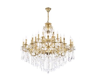Подвесная люстра Maytoni Monica DIA882-PL-30-G