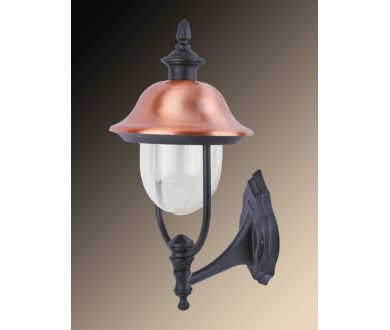 Уличный настенный светильник Arte Lamp Barcelona A1482AL-1BK