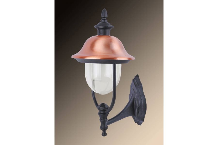 Уличный настенный светильник Arte Lamp Barcelona A1482AL-1BK