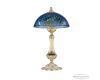 Настольная лампа Bohemia Ivele Crystal Florence 71100L/25 GW Aquamarine/H-1K