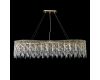 Подвесная люстра Crystal Lux ABRIL SP12 L1200 GOLD