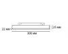 Трековый магнитный светильник Italline Atom IT012-5020 black 3000K