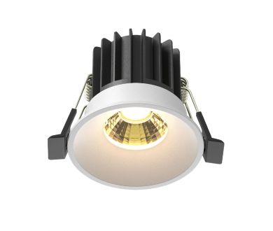 Встраиваемый светильник Maytoni Round DL058-7W2.7K-W