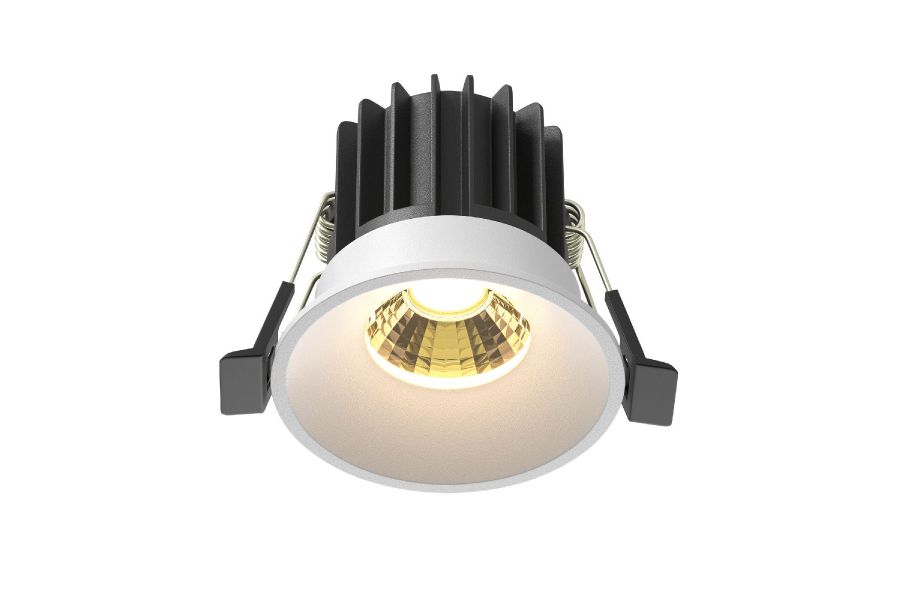 Встраиваемый светильник Maytoni Round DL058-7W2.7K-W