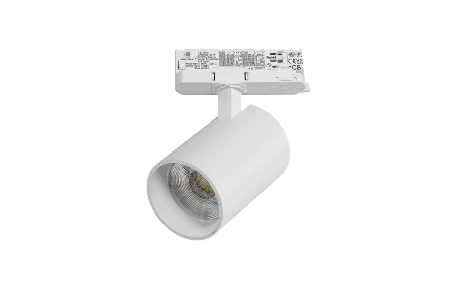 Трековый трехфазный светильник Quattro LED с адаптером Lightstar Alta Base A5346QT