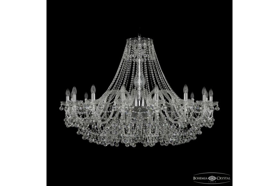 Подвесная люстра Bohemia Ivele Crystal 1409/16/460 Ni