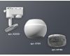 Трековый однофазный светильник с подсветкой Ambrella Light Track System XT1101061 (A2520, C1101, N7192)